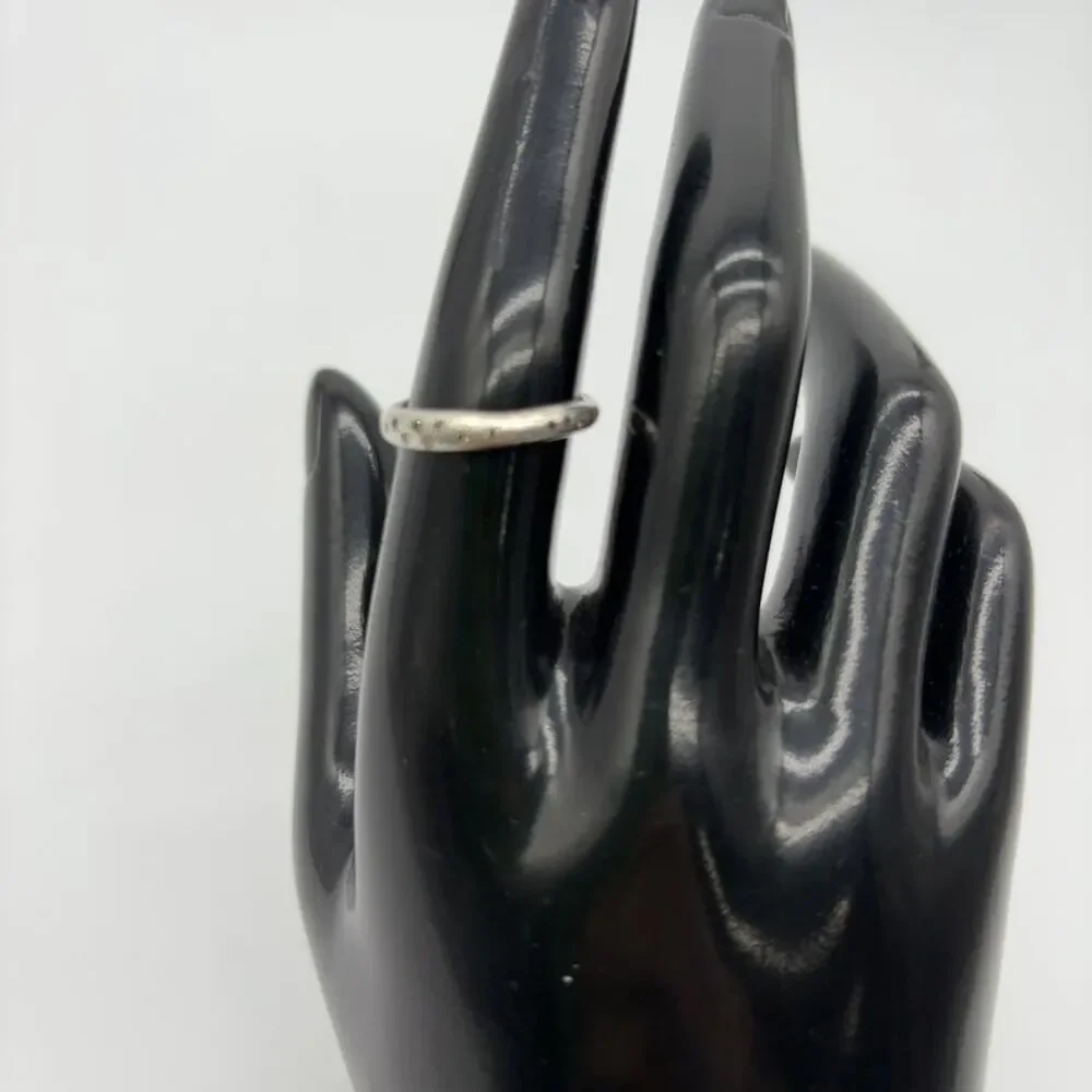 Yasuko Azuma Sterling Silver & Diamond Flow 2 Band